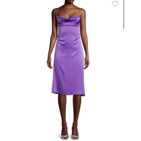 Danielle Dresses & Skirts - Danielle Bernstein Cowl Tie-Back Dress